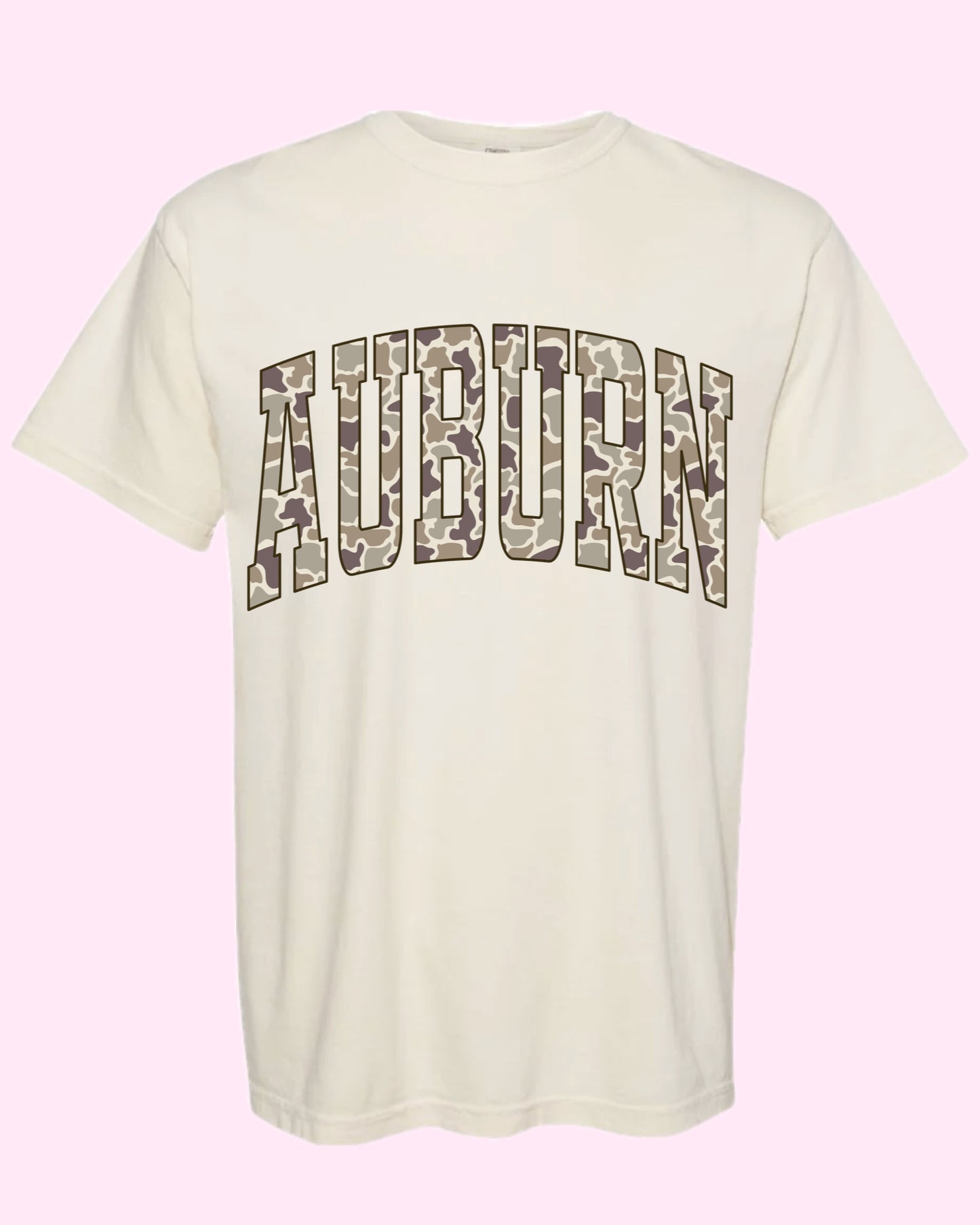Auburn camo tee