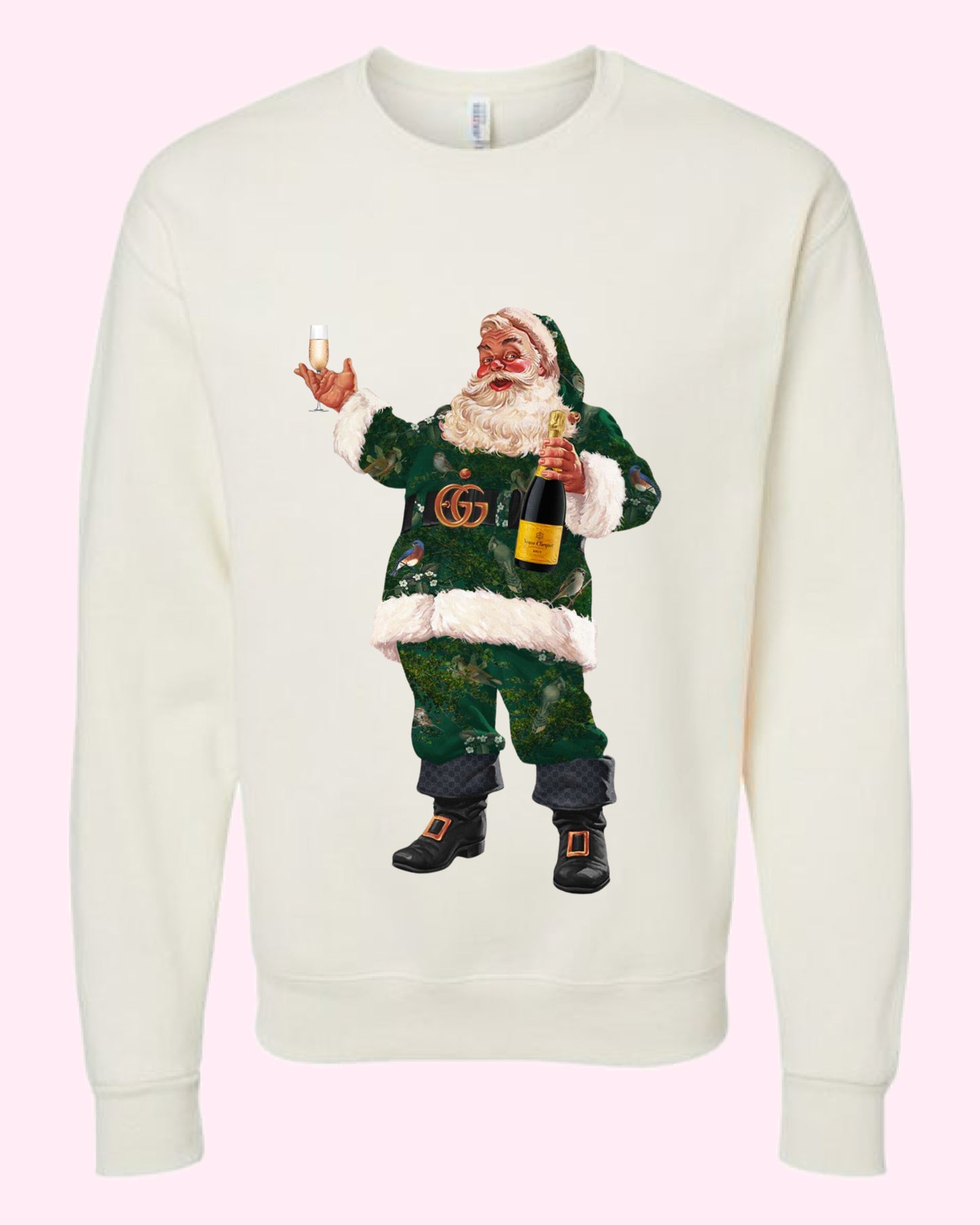 boujee Santa sweatshirt