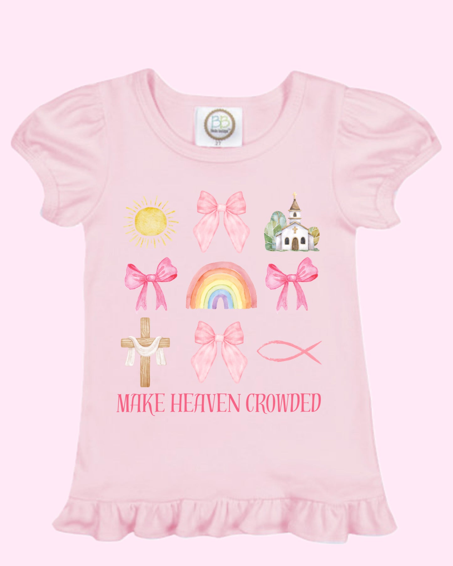 Kids make heaven crowded