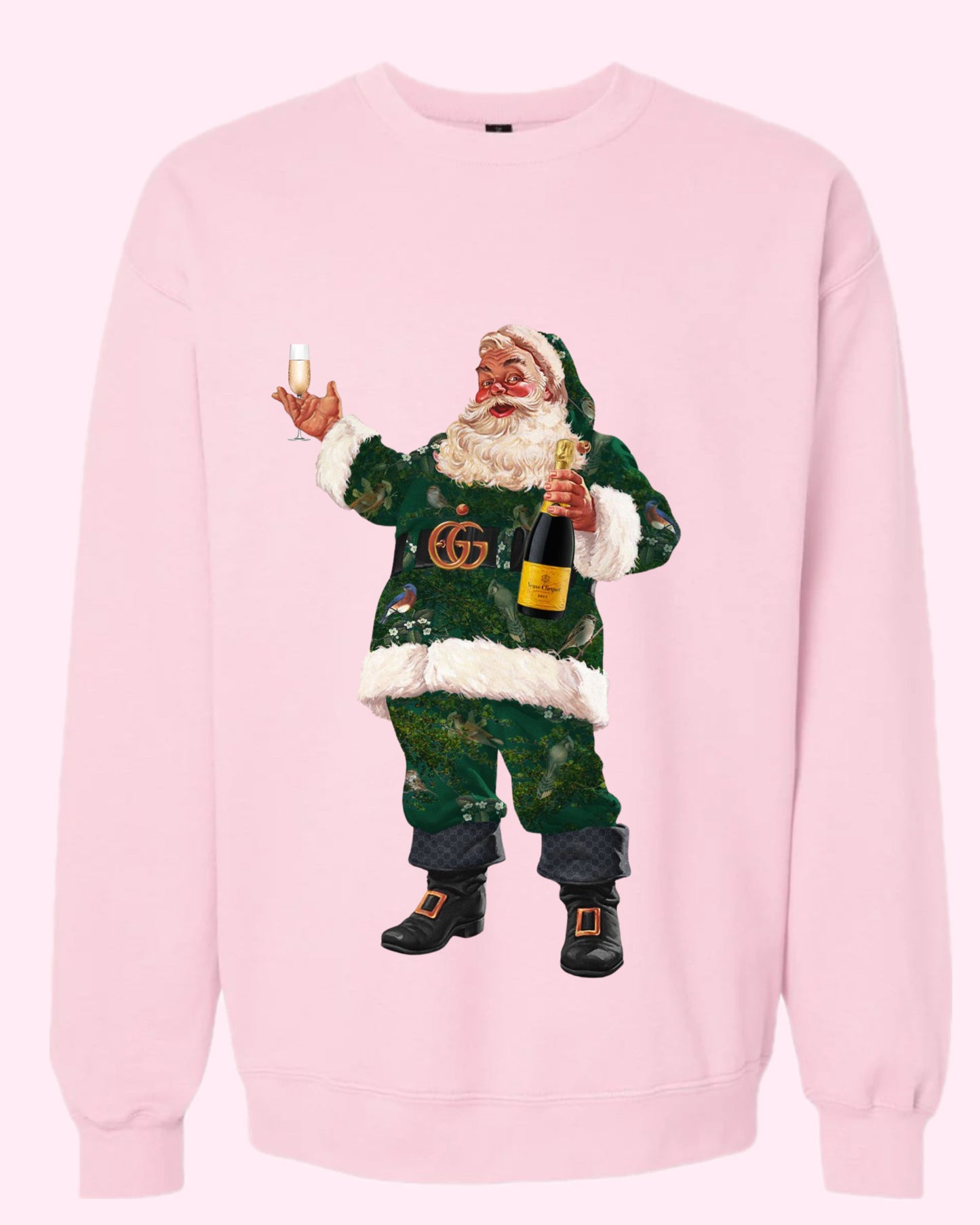 boujee Santa sweatshirt