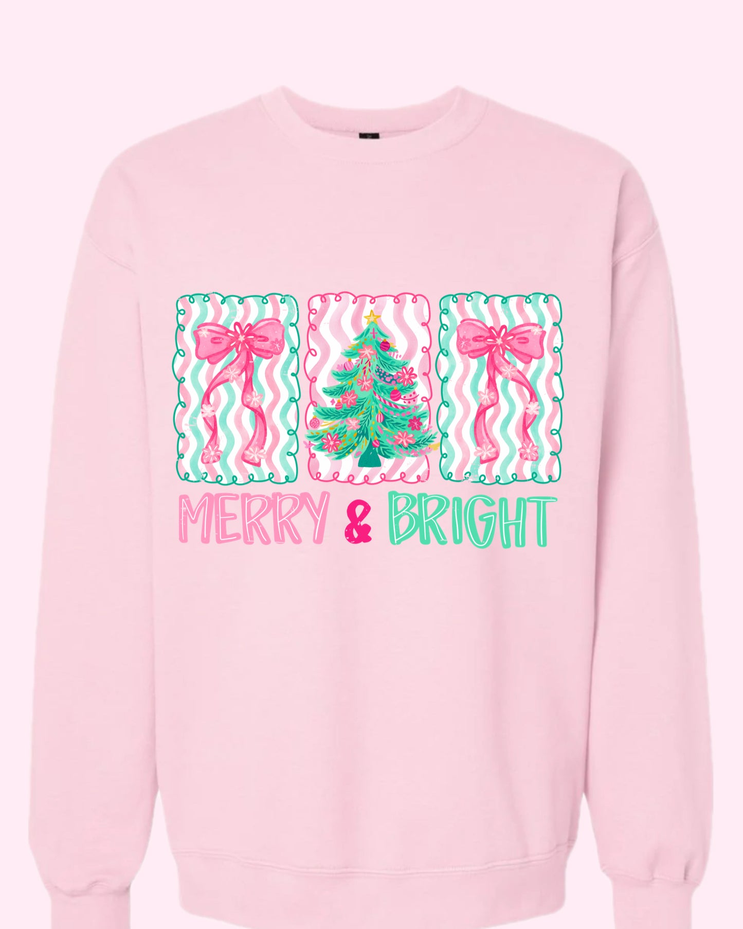 Merry & Bright sweatshirt