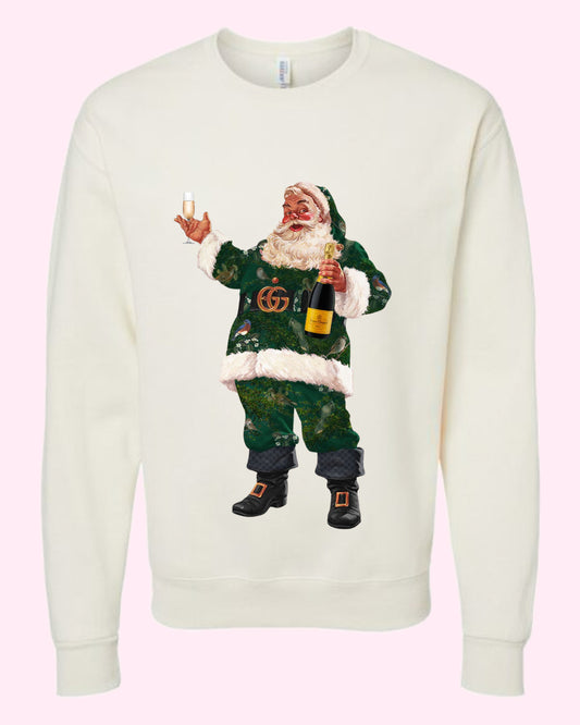 boujee Santa sweatshirt