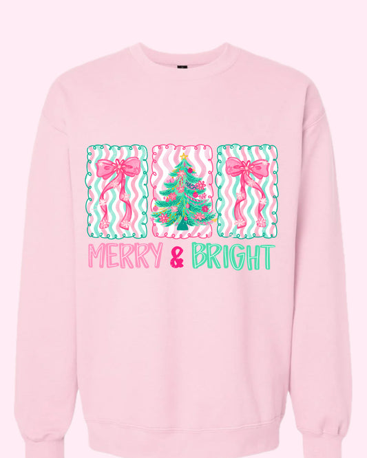Merry & Bright sweatshirt