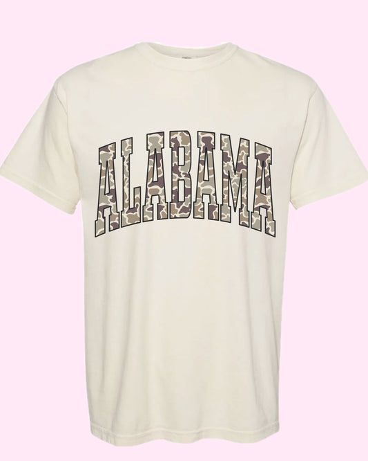 Alabama Camo Tee